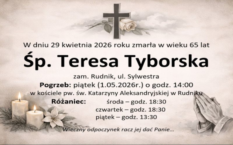 Śp. Teresa Tyborska