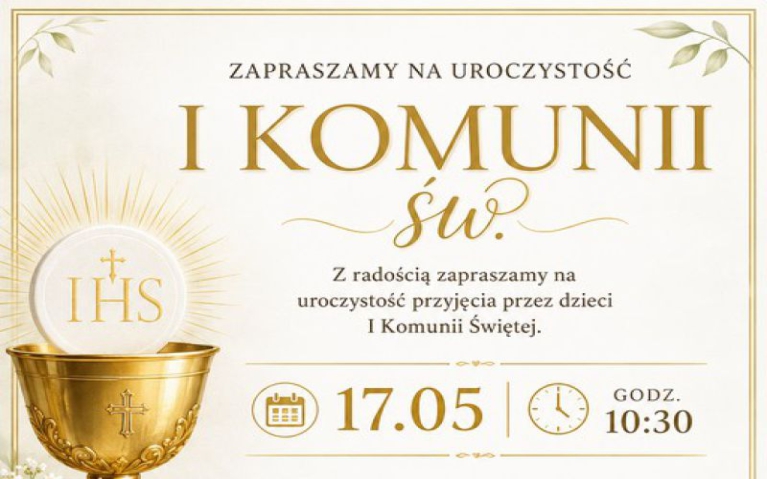 I Komunia Św. 2026