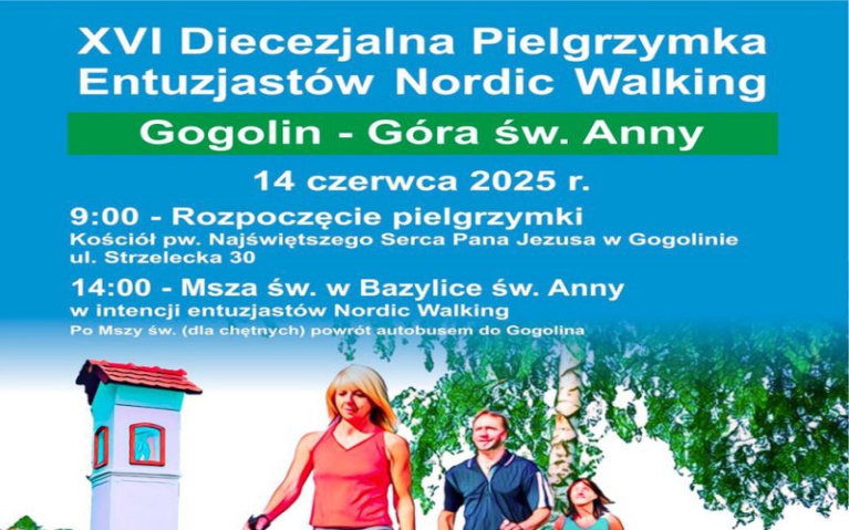 XVI Pielgrzymka Entuzjastów Nordic Walking na Górę Świętej Anny